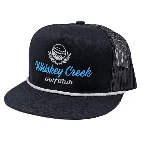 WHISKEY BENT HAT CO. Whiskey Creek Hat (Black)