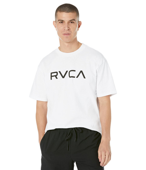 RVCA Big Dayshift Short Sleeve Tee White MD