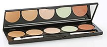 Jolie 5 Shade Cream Correcting Palette - Concealer/Corrector/Shadow Base