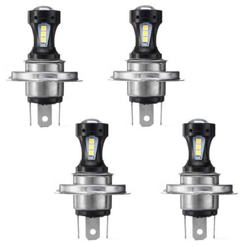 Edearkar H4 LED Fog Light Bulbs 18W LED Bulbs for Car Fog Light Driving Lamp Daytime Running DRL Lights for Car Trucks, 4-Pack