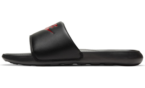 Nike Men's Victori One Slide, Black/University Red-Black, Size 7