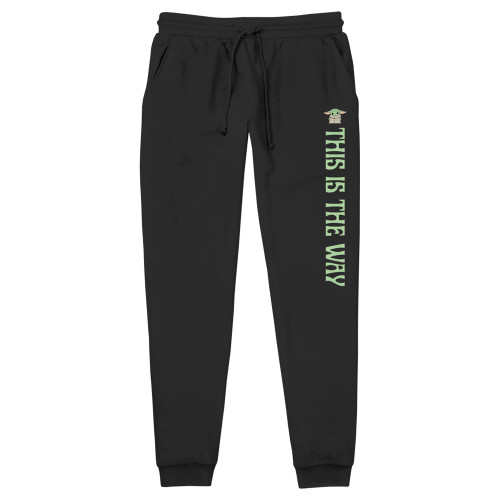 Star Wars Men's Mandalorian Grogu The Way Joggers, Black, Medium