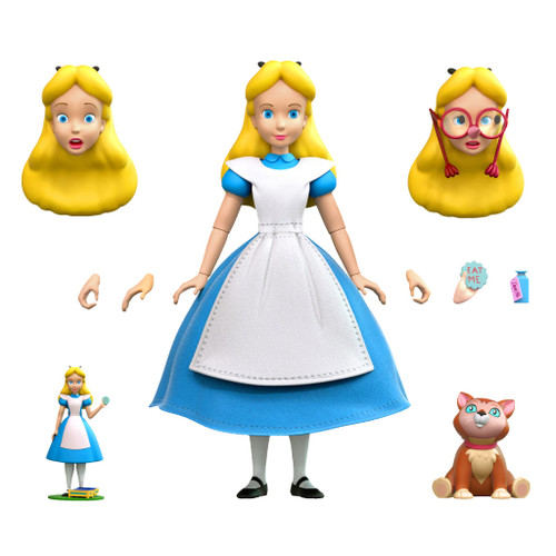 Super7 Disney Alice in Wonderland Alice - ULTIMATES! 7 in Scale Action Figure