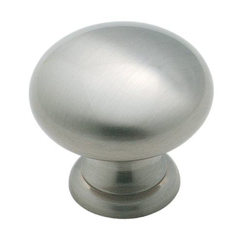 Amerock BP1950G10 Brass Classics 1-1/4 in (32 mm) Diameter Satin Nickel Cabinet Knob