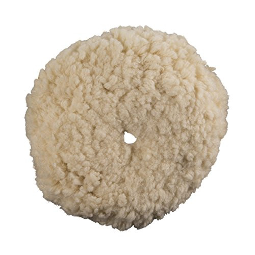 Meguiar's WRWC8 8" Soft Buff Rotary Wool Cutting Pad