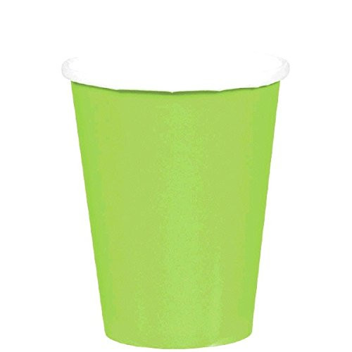 Amscan 58015.53 Paper Cups 9 oz Kiwi