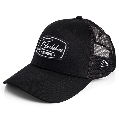 Blackskies Race Baseball Cap | Men's Women Visor Premium Snapback Trucker Hat Cap Hat Cap Black