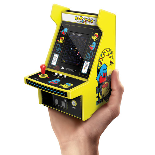 My Arcade Pac-Man Micro Player Pro: 6.75" Mini Arcade Machine, Fully playable Video Game Collectible
