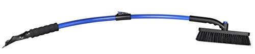 Hopkins 14039 SubZero 50" Crossover Super Duty Extendable Snowbroom with Pivoting Head and Integrated Ice Scraper
