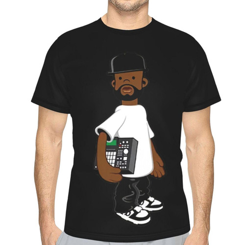 J Rapper Dilla Singer T Shirt Men's Short Sleeve Tee Summer Casual Crew Neck Tops Black X-Large J Rapper Dilla Singer T Shirt Men's Short Sleeve Tee Summer Casual Crew Neck Tops Black X-Large