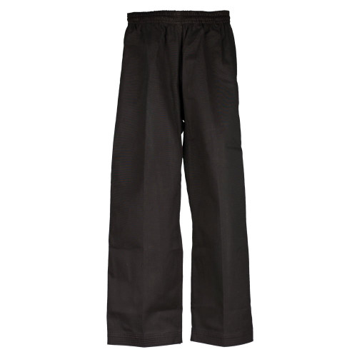 Tiger Claw Karate Uniform 100% Cotton Black Heavy Weight (Pants Only) #1