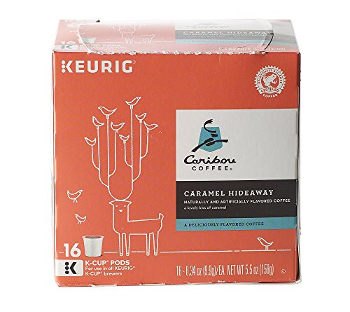 Keurig Caribou Coffee Caramel Hideaway 16-ct. K-Cup Pods