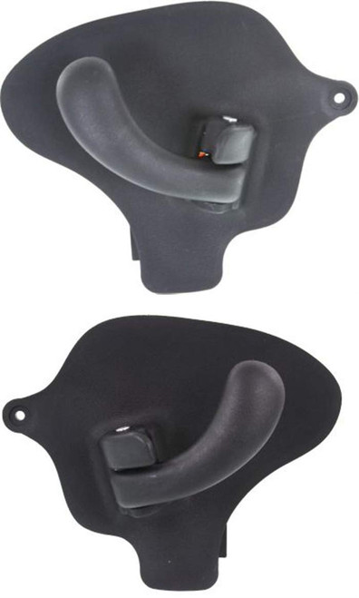 Evan Fischer Front, Driver and Passenger Side Interior Door Handle Compatible with 1995-2005 Chevrolet Cavalier, Fits 1995-2005 Pontiac Sunfire Textured Black - GM1353177, GM1352177