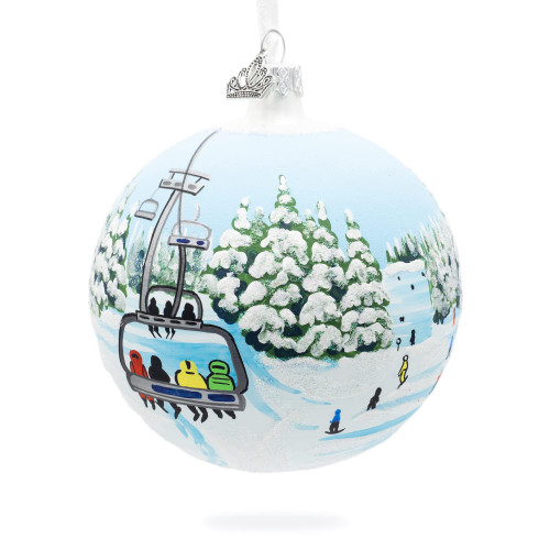 Keystone Ski Resort, Colorado, USA Glass Ball Christmas Ornament 4 Inches Keystone Ski Resort, Colorado, USA Glass Ball Christmas Ornament 4 Inches