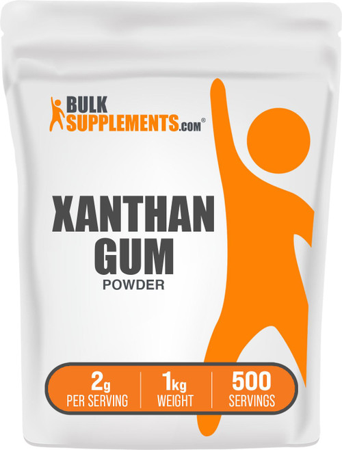 BulkSupplements.com Xanthan Gum Powder - Xanthan Gum Thickener, Xanthan Gum for Baking - Xanthan Gum Gluten Free - Xanthan Gum for Keto, Food Grade, 2g per Serving, 1kg (2.2 lbs)