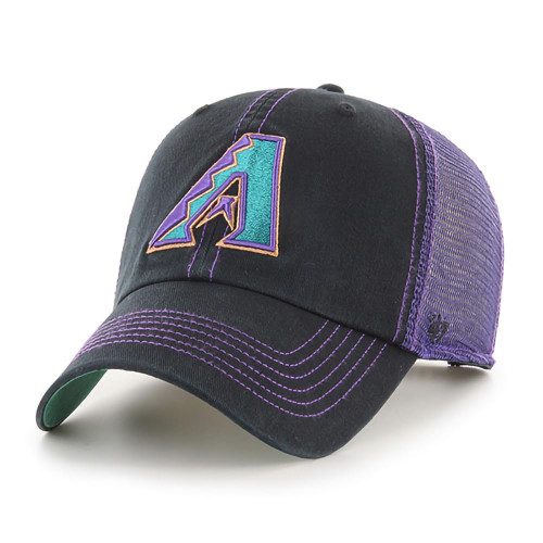 '47 MLB Trawler Cooperstown Mesh Clean Up Adjustable Hat, Adult One Size Fits All (US, Alpha, One Size, Arizona Diamondbacks Cooperstown) '47 MLB Trawler Cooperstown Mesh Clean Up Adjustable Hat, Adult One Size Fits All (US, Alpha, One Size, Arizona Diamondbacks Cooperstown)