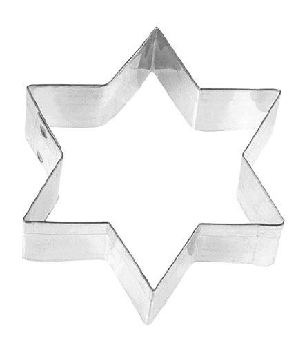 Fox Run 3368 Six Point Star Cookie Cutter, 3-Inch, Stainless Steel