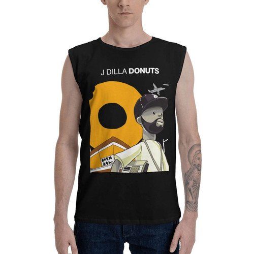 J Rapper Dilla Singer Sleeveless T Shirt Mens Casual Cotton Tank Top Summer Clothes O-Neck X-Large Black J Rapper Dilla Singer Sleeveless T Shirt Mens Casual Cotton Tank Top Summer Clothes O-Neck X-Large Black
