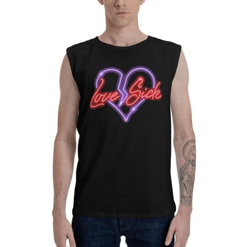 Don Rapper Toliver Singer Lovesick Logo Sleeveless T Shirt Mens Casual Cotton Tank Top Summer T-Shirts O-Neck XX-Large Black Don Rapper Toliver Singer Lovesick Logo Sleeveless T Shirt Mens Casual Cotton Tank Top Summer T-Shirts O-Neck XX-Large Black