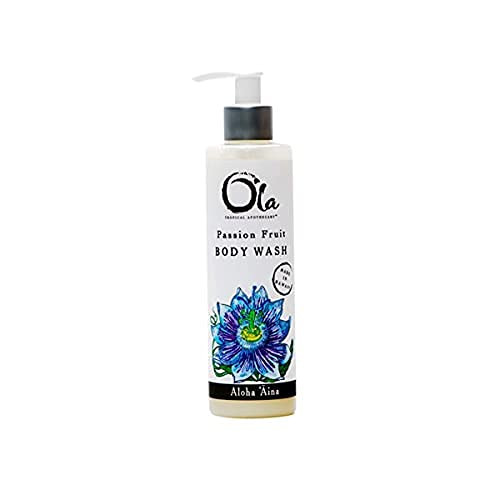 Tropical Apothecary Ola Passion Fruit Body Wash with Pure Tropical Oils and Plant Extracts - 8 Fl Oz