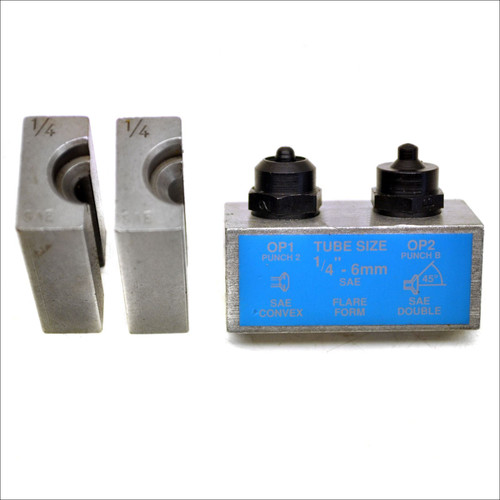 AB Tools 1/4" SAE Brake Pipe Flaring Flare Tool Punch and Die Single/Double FL07