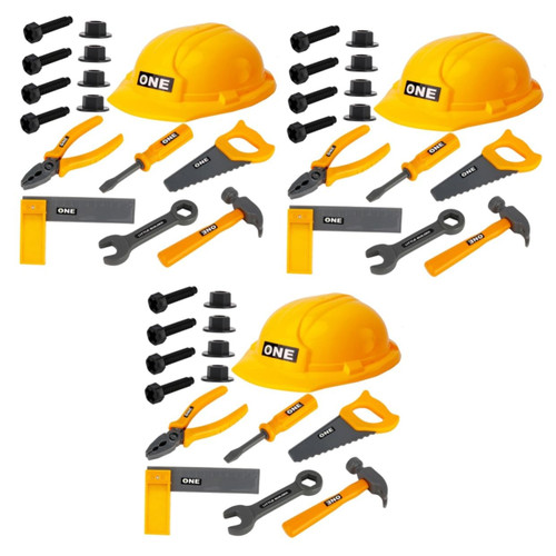 Alasum 3 Sets 15Pcs Repair Tool Toys Kids playset Toys for Kids Boys Kid Toy kidcraft playset Childrens Toys Toy for Kids Children Playset 15-Piece Kids Toys Safe Toys Plastic Screw