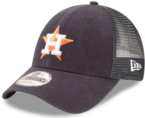 New Era MLB 9FORTY Mesh Trucker Adjustable Hat Cap One Size Fits All (Houston Astros) New Era MLB 9FORTY Mesh Trucker Adjustable Hat Cap One Size Fits All (Houston Astros)