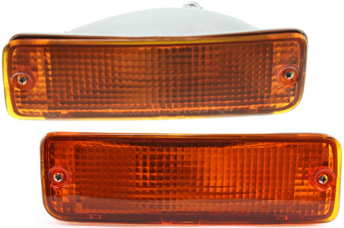 Garage-Pro Turn Signal Light Set Compatible With 1989-1995 Toyota Pickup, Fits 1990-1991 Toyota 4Runner Front Driver and Passenger Side