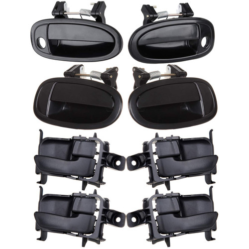 OCPTY Door Handles Exterior Interior Driver Passenger Side Replacement fit 1997-1999 Avalon Outside Inside Door Handle(8pcs)