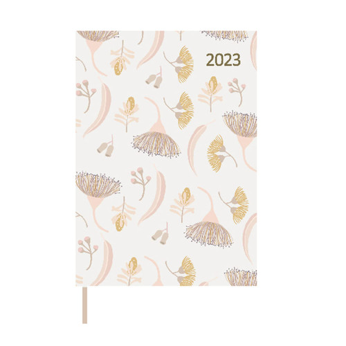 Idena 13875 - 2023 Diary Exotic, DIN A6, 192 Pages, 1 Week on 1 Page, Agenda