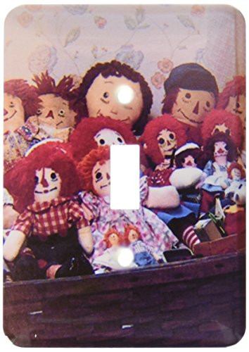 3dRose LLC lsp_21551_1 Raggedy Ann's Single Toggle Switch