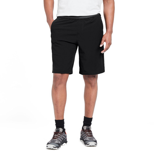 prAna Men's Standard Super Mojo Short II, Black, Small