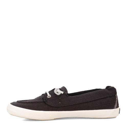 Sperry Women's, Lounge Away 2 Boat Shoe Black 9 M