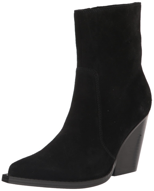 Nine West Women's GORGEEN Ankle Boot, Black, 9.5