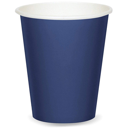9 Oz Paper Cups , 24 count (navy blue) by Creative Converting
