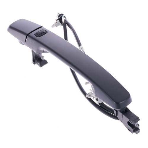 Master Tailgaters Black Exterior Door Handle Replacement for Nissan Altima Coupe 2008-2013, Sedan 2007-2012, Hybrid 2007-2011 OE Part # 80606-JA59A | Front Door without Keyhole Cover | Easy to Install