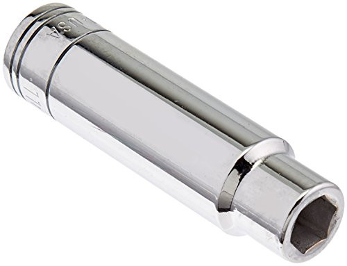 SK Hand Tool 40011 6 Point 11mm Drive Deep Socket, 1/2-Inch, Chrome