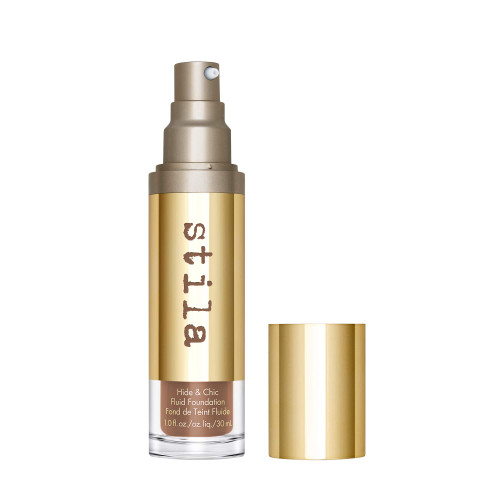 Stila Hide And Chic Liquid Foundation Makeup, Deep 2 Yellow Undertones, 1 Fl Oz