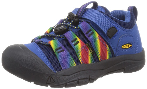 KEEN Newport H2SHO Casual Breathable Comfortable Sneakers, Multi/Bright Cobalt, 5 US Unisex Big Kid