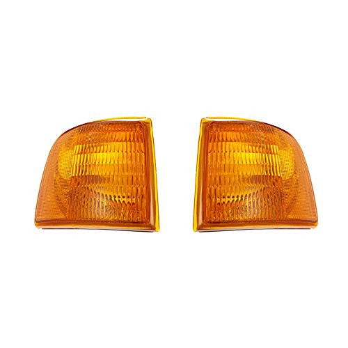 RAREELECTRICAL NEW PAIR OF SIDE MARKER LIGHTS COMPATIBLE WITH FORD RANGER 1993-1997 FO2521116 FO2520118 F37Z 13201 A F37Z-13201-A F37Z13201A