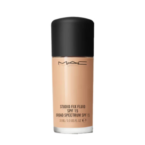 MAC Studio Fix Fluid SPF 15 Broad Spectrum SPF 15 Foundation - C3.5 (Light to Medium Beige with Peachy Undertone) - 1 fl oz / 30 mL