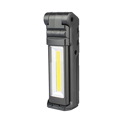 COB LED Work Light,Three trees USB Rechargeable Pocket 3W LED Light 5W COB Lamp 270°Rotate Cordless Magnetic Base and Hook up Inspection Portable Torch Flashlight (Black) COB LED Work Light,Three trees USB Rechargeable Pocket 3W LED Light 5W COB Lamp 270°Rotate Cordless Magnetic Base and Hook up Inspection Portable Torch Flashlight (Black)