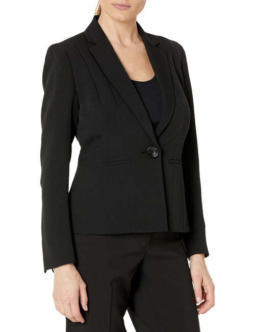 Kasper Women's Petite Jacket-Black