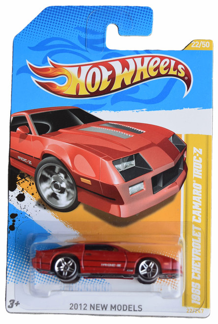 Hot Wheels 1985 Chevrolet Camaro IROC Z, 2012 New Models 22/50, Camaro IROC Z
