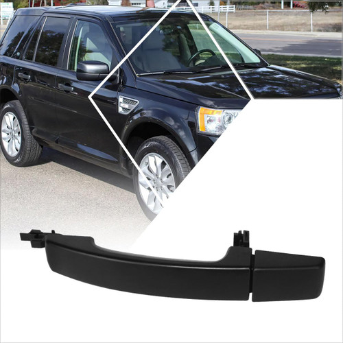 PM PERFORMOTOR Front Right Rear Left/Right Side Door Pull Handle Compatible with 05-16 Land Rover Lr2 Lr3 Lr4,Textured Black