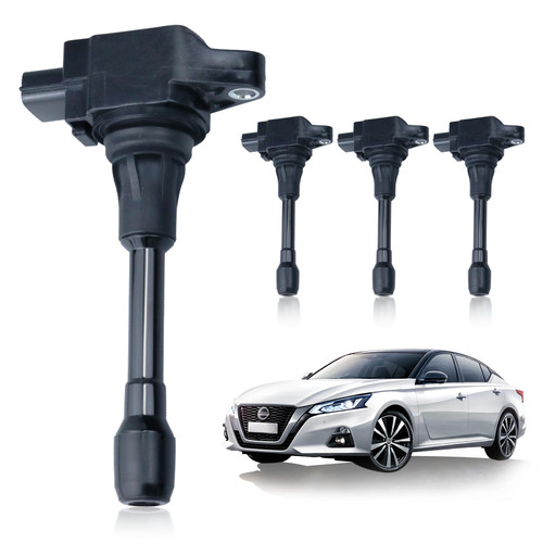 DZFST.FI Ignition Coil Pack Set of 4 Compatible with Nissan Altima Sentra Rogue Versa Infiniti QX60 1.6L 1.8L 2.0L 2.5L C1696 UF-549 UF549 5C1753 22448ED000