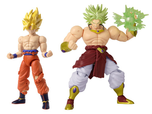Dragon Ball Super Stars Battle Pack - Super Saiyan Goku (Battle Damage Ver.) vs Super Saiyan Broly Action Figure (37168) Dragon Ball Super Stars Battle Pack - Super Saiyan Goku (Battle Damage Ver.) vs Super Saiyan Broly Action Figure (37168)