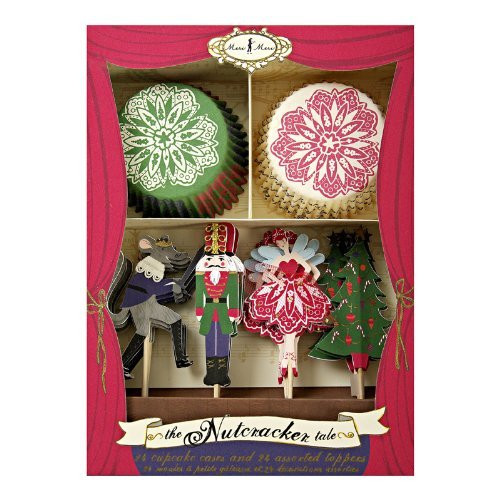 Meri Meri Nutcracker Cupcake Kit