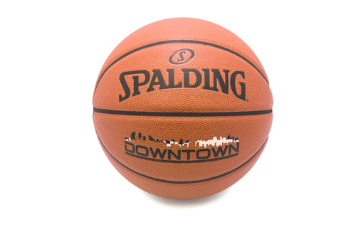 Spalding 76-499J 76-499J Basketball No. 7 Indoor/Outdoor Synthetic Leather Downtown