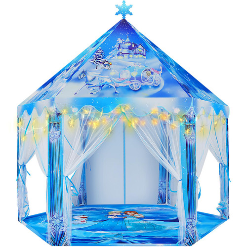 Runnut Kids Tent, Frozen Toy for Girls, Princess Tent for Girls, Tent for Kids with Lights, Kids Play Tent Indoor Playhouse, Frozen Gifts for Girls, Play Tent for 2 3 4 5 6 7 8 9 Years Old Girls Gift Runnut Kids Tent, Frozen Toy for Girls, Princess Tent for Girls, Tent for Kids with Lights, Kids Play Tent Indoor Playhouse, Frozen Gifts for Girls, Play Tent for 2 3 4 5 6 7 8 9 Years Old Girls Gift